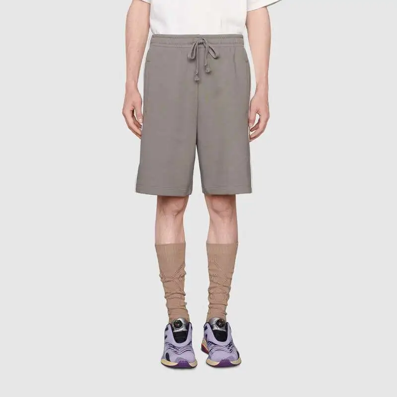 GUCCI Cotton Jersey Shorts-1