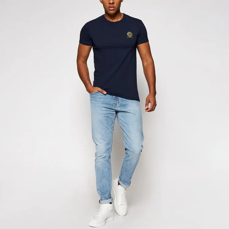 VERSACE T Shirts Men Blue-3
