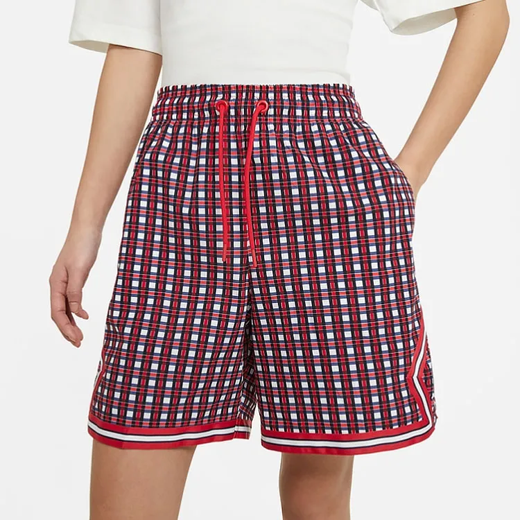 Jordan Casual Shorts Women's Red-3