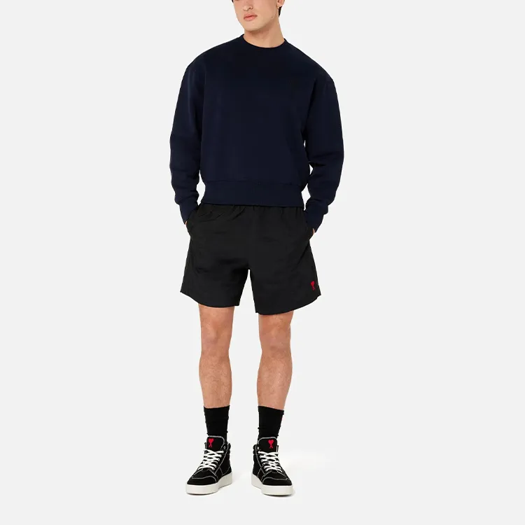 AMIPARIS Casual Shorts Men Black-1