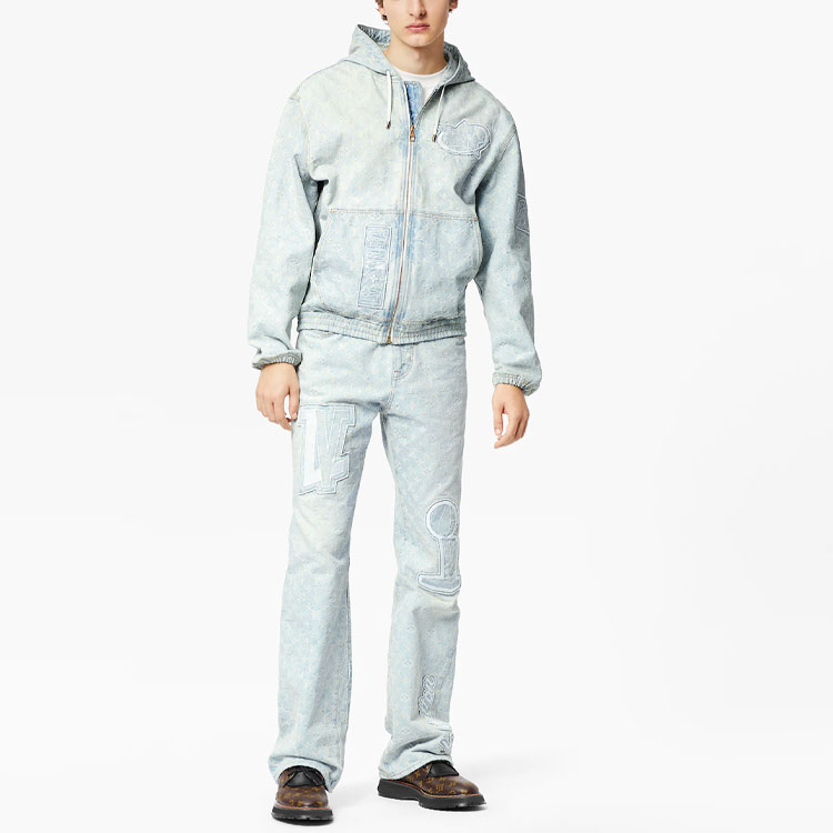 LOUIS VUITTON X Nba Zip-Through Hoodie - POIZON
