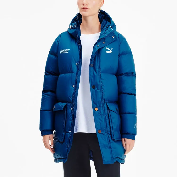 Tyakasha X PUMA Down Jackets Unisex Blue-2
