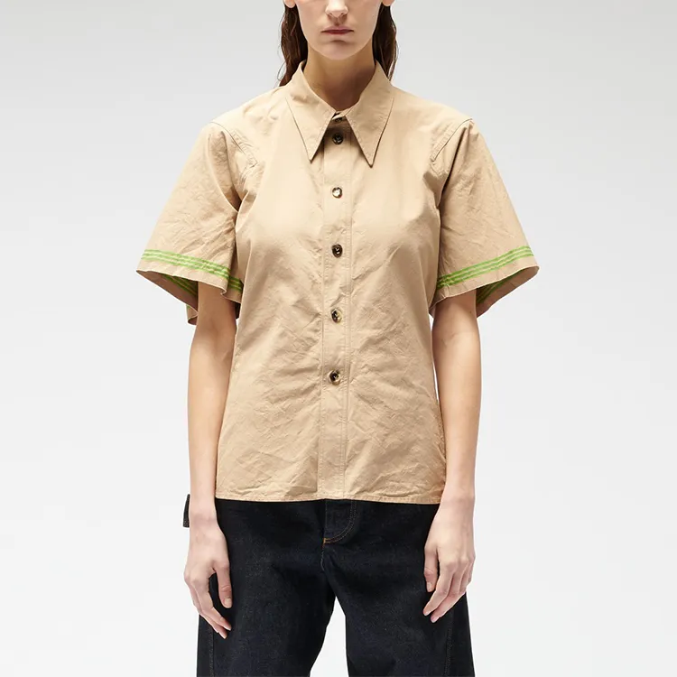 Bottega Veneta Shirts Women's Beige-1
