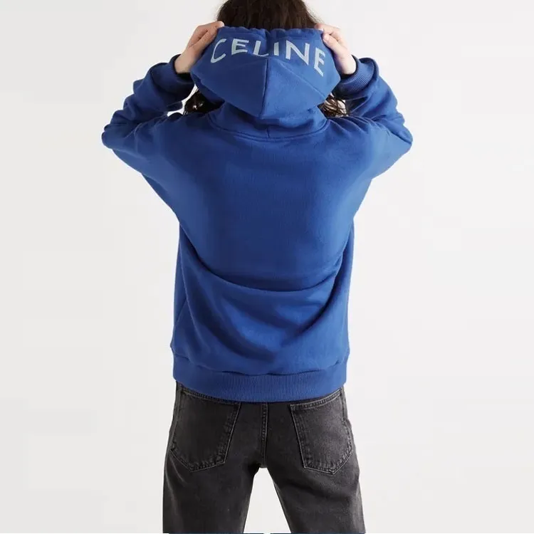 CELINE Loose Sweatshirt In Cotton Fleece-3