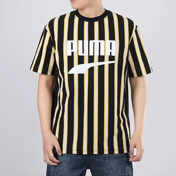 PUMA Downtown T Shirts Men Black-2