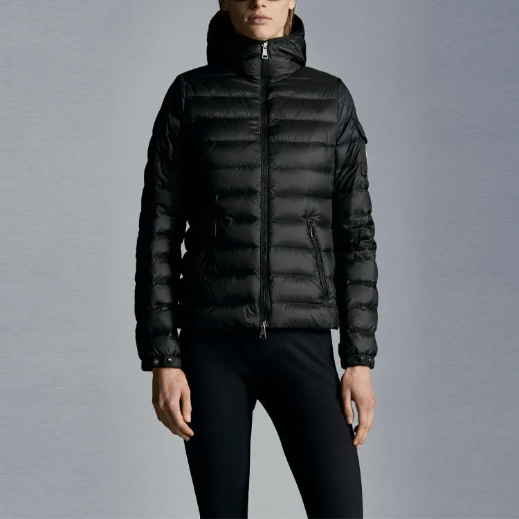 Moncler Down Jacket Winter Women's Black-2