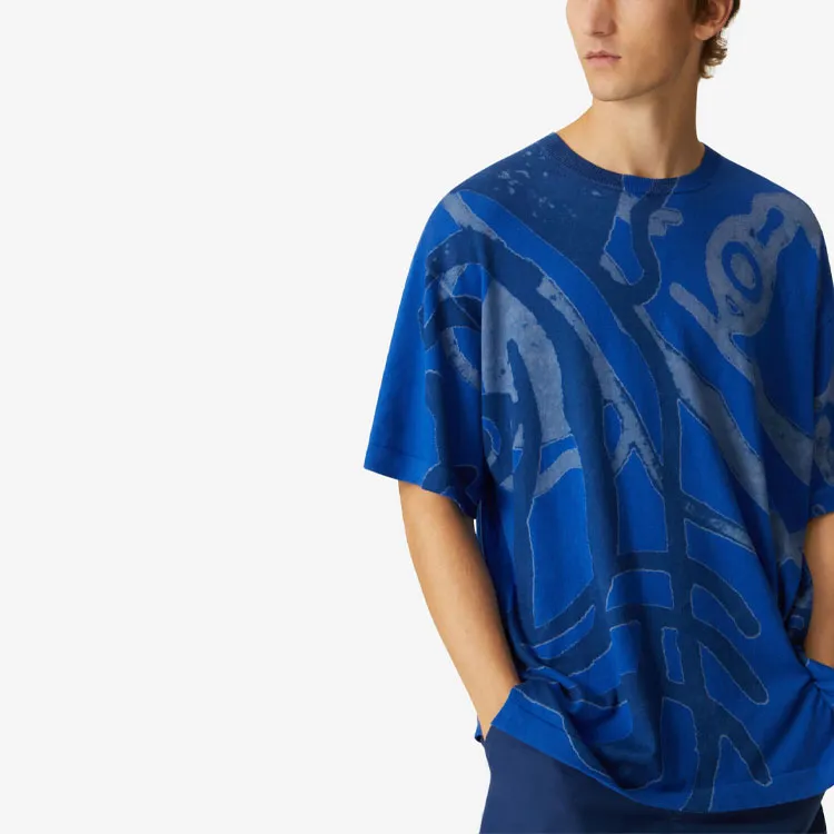 KENZO T Shirts Men Blue-2