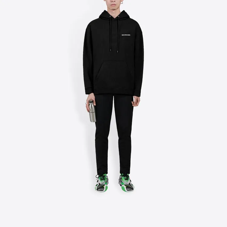 Balenciaga Logo Hoodie-5