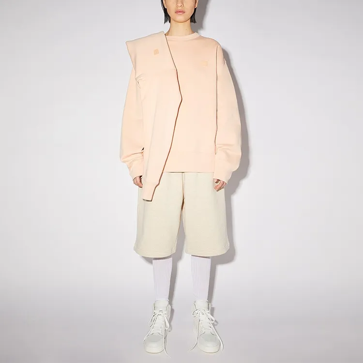 Acne Studios FW22 Sweatshirt Unisex Light Pink-1
