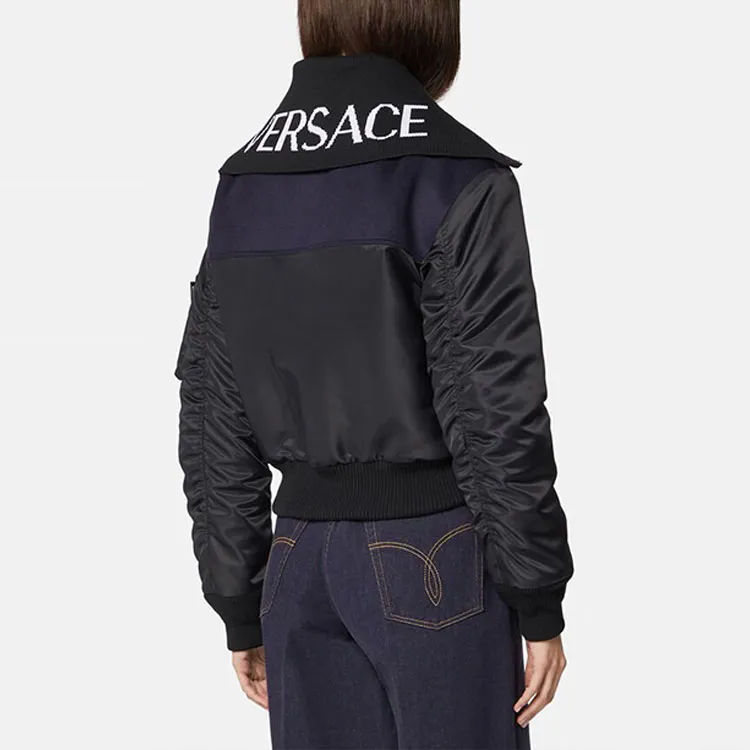 VERSACE Jackets Women's Black-2