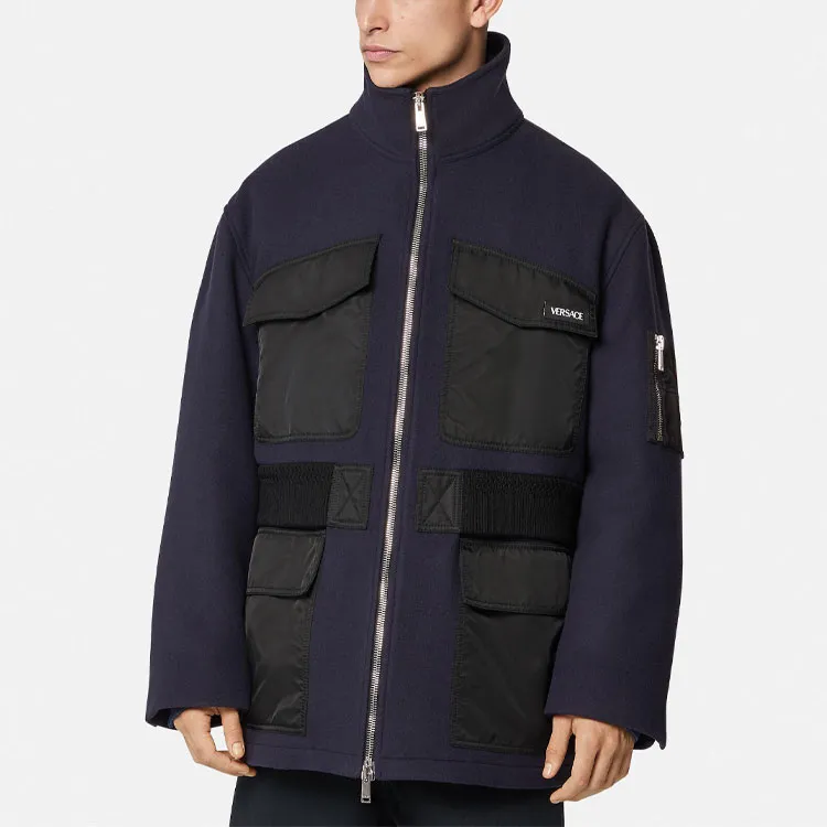 VERSACE Flap-pocket Zipped Jacket-2
