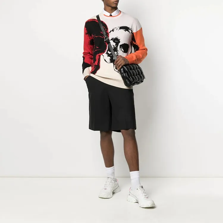 Alexander McQueen FW21 Sweater Men's White-3