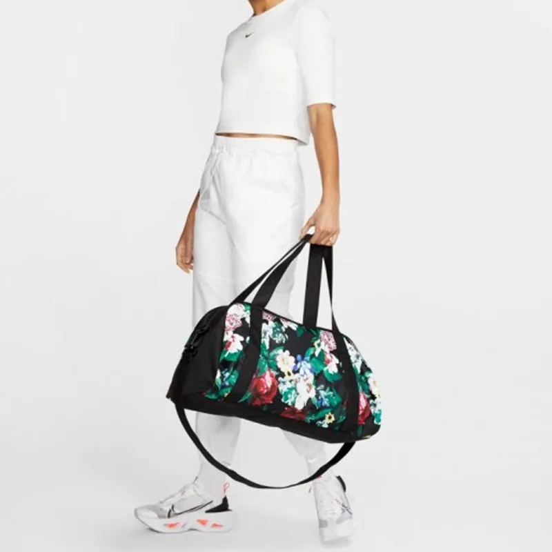 Nike Gym Club Polyester Handbags Travel Bags Regular Unisex Black-4