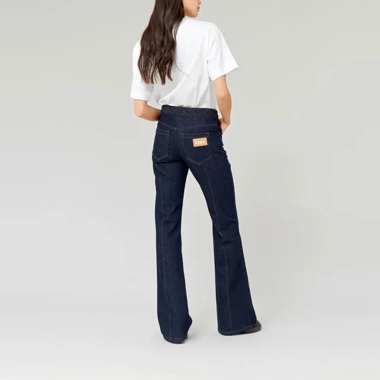 Chloé Jeans Women's Marine Blue-3