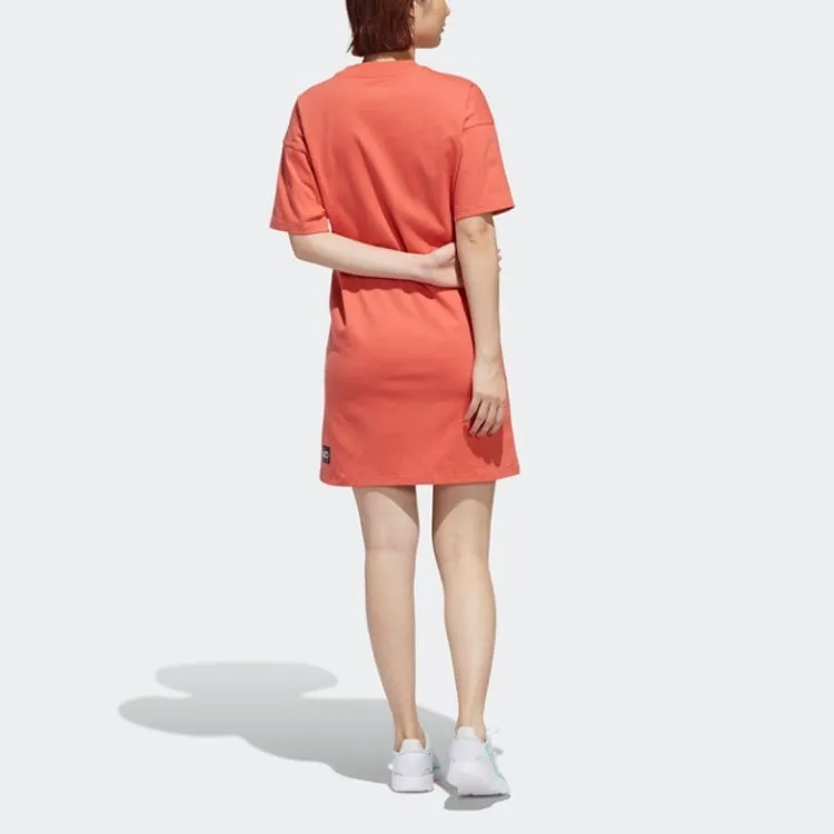 Adidas Neo Dress Women's Orange-4