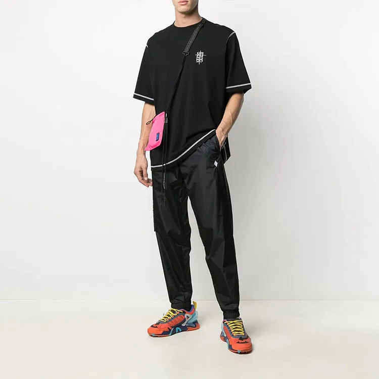 Marcelo Burlon Knitted Sweatpants Men Black-1