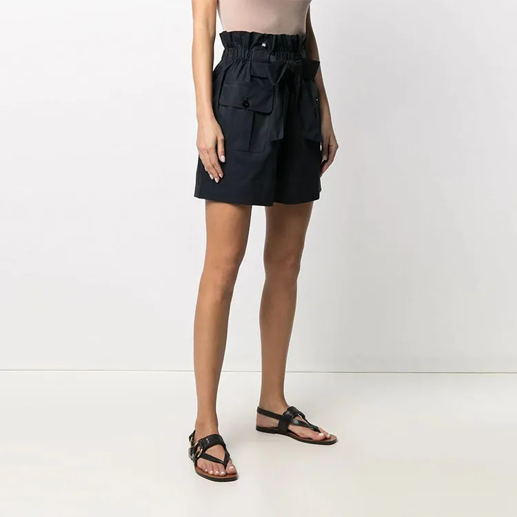 EMPORIO ARMANI Casual Shorts Women's Navy Blue-3