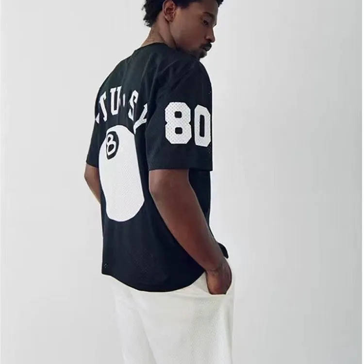 Stussy Mesh Football Jersey-7