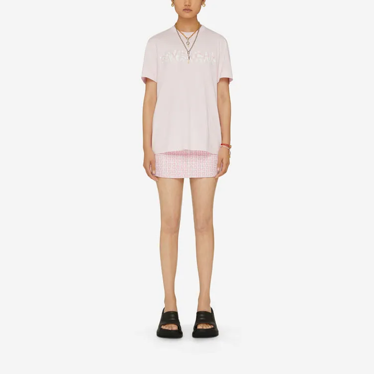 Givenchy T-Shirts Women's Light Pink-1