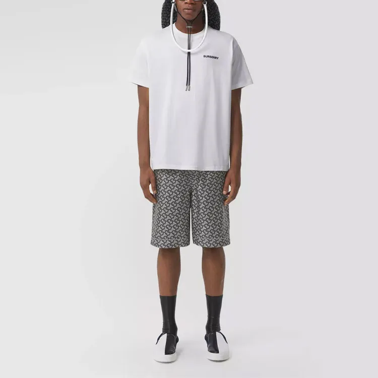 Burberry Monogram Motif Cotton Oversized T shirt-1