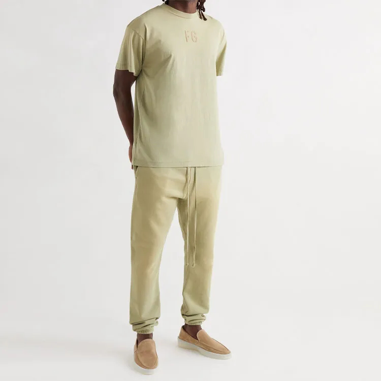 Fear Of God T Shirts Unisex Green-1