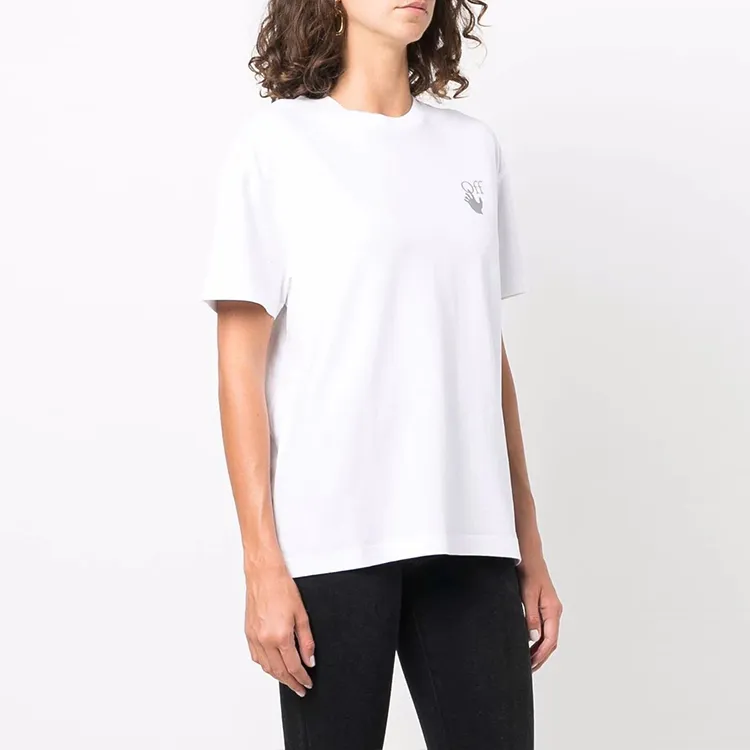 OFF WHITE SS21 T Shirts Women's White-2