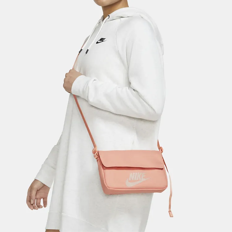 Nike Canvas Canvas Bag Shoulder Bag Crossbody Bag Regular Unisex Apricot Yellow Pink-3