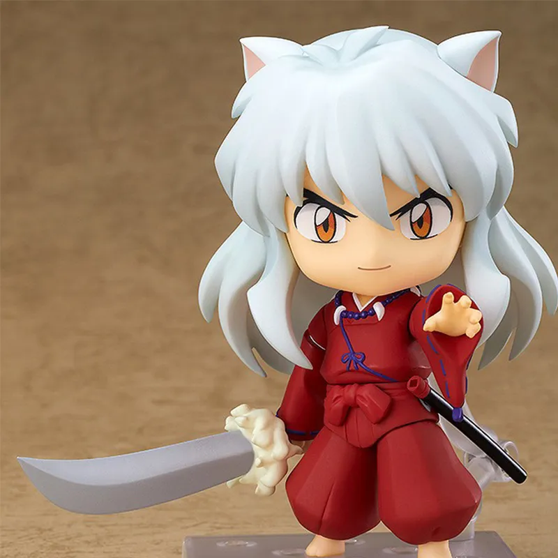 GSC Inuyasha Includes Base Nendoroid Chibi Figures 10cm-1