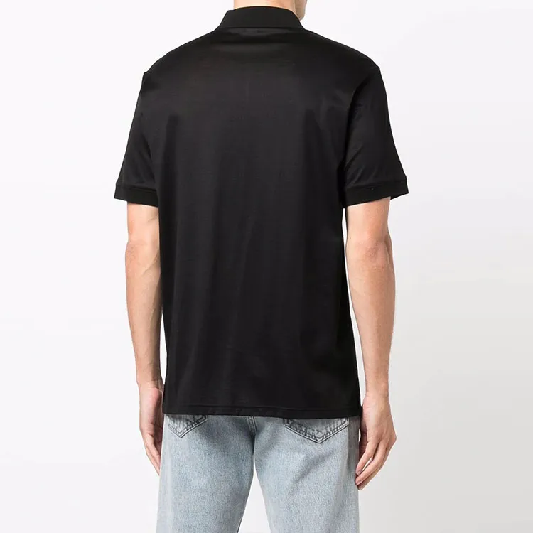 Alexander McQueen Polo Shirt Men's Black-2