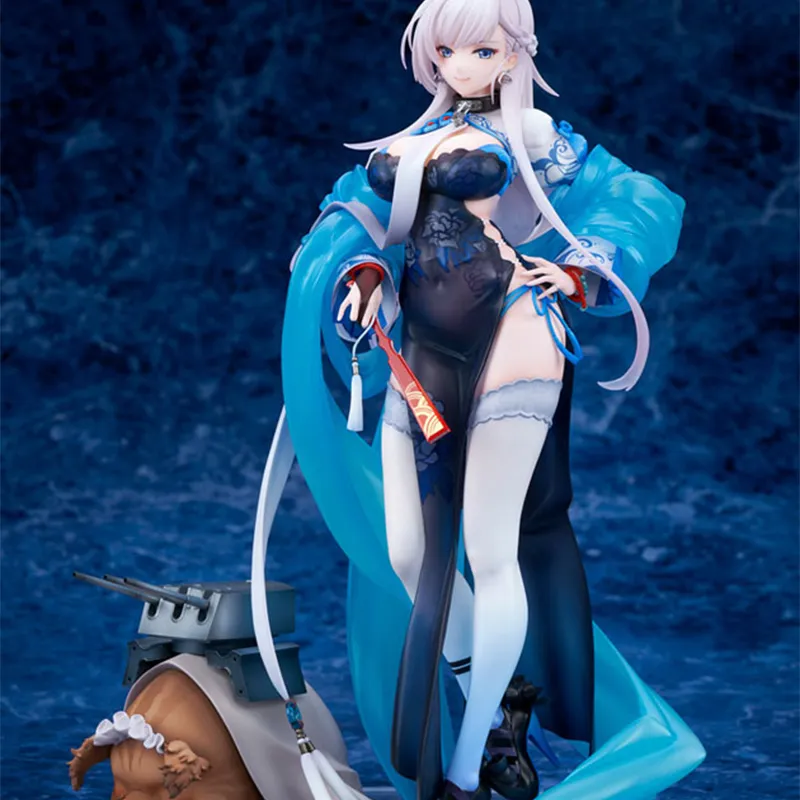 ALTER Royal Navy Azur Lane Kancolle Belfast With Base 22cm Scale Figures-1