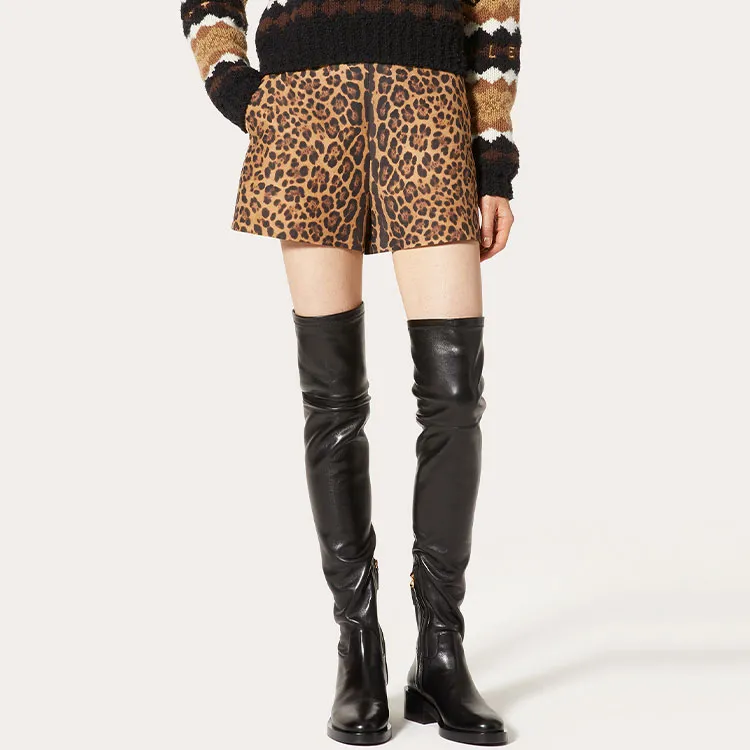 Valentino Casual Shorts Women's Brown-1