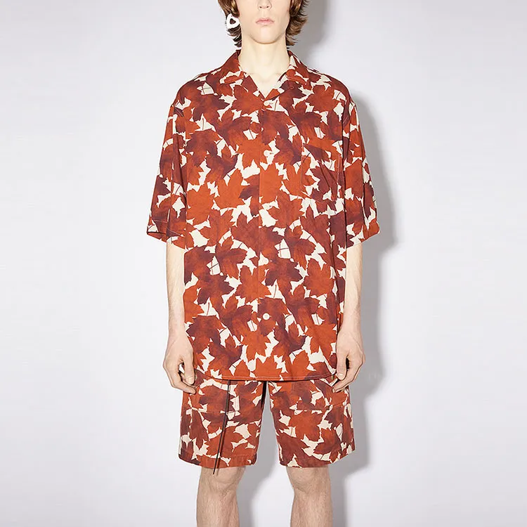 Acne Studios Shirts Men Rusty Orange-2