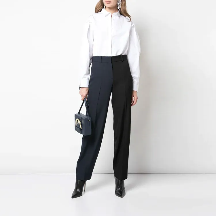 Givenchy Contrasting Panelled Trousers-1