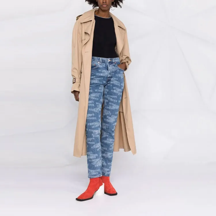 Vetements Jeans Women's Blue-1