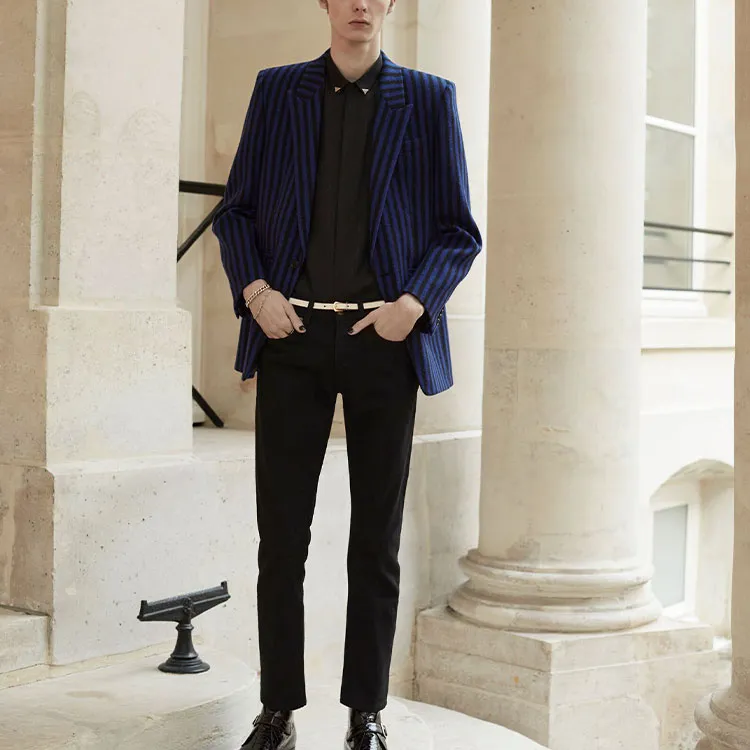 SAINT LAURENT Jeans Men's Black-3
