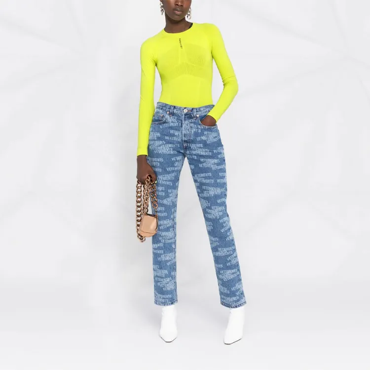 Vetements Jeans Women's Blue-2