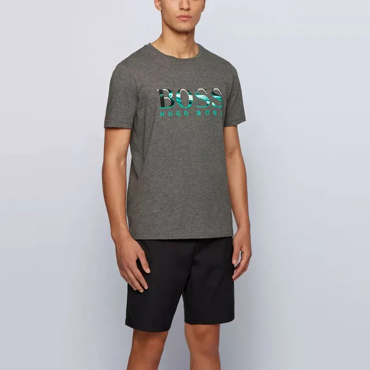 HUGO BOSS T Shirts Men Gray-2