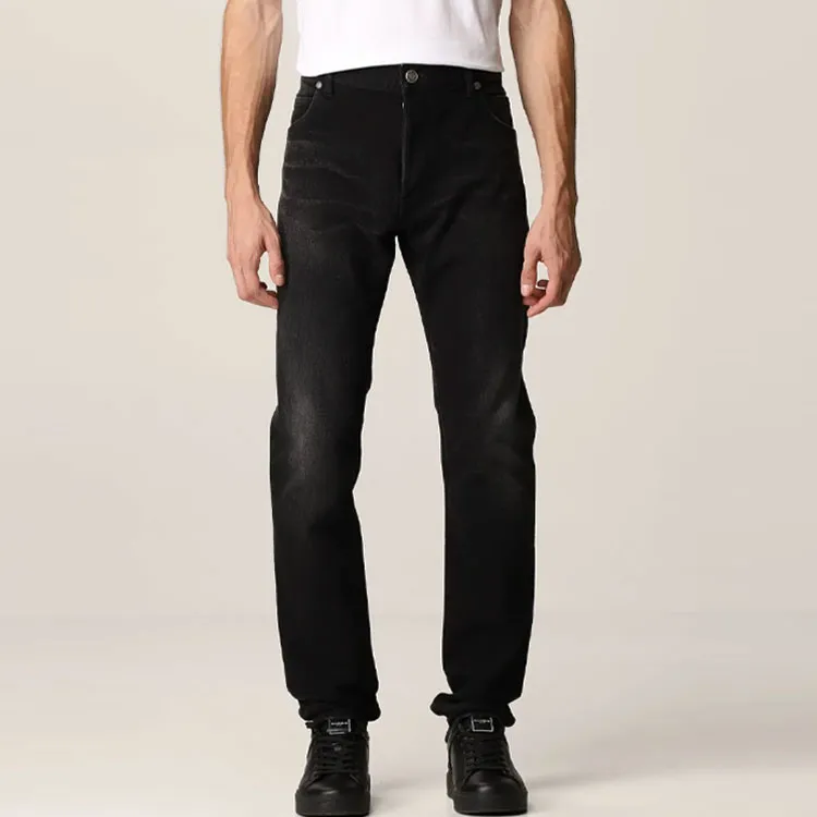 BALMAIN Jeans Men Black-1
