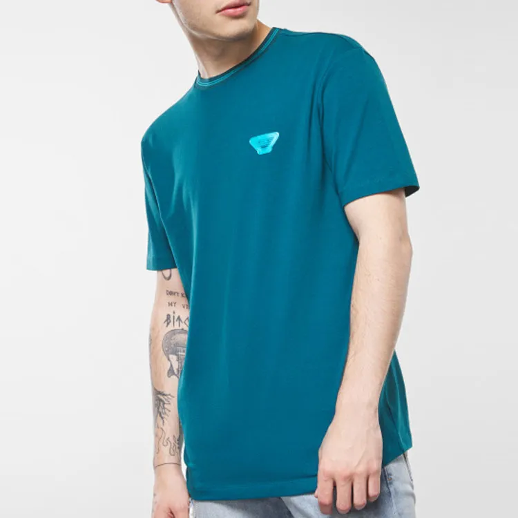EMPORIO ARMANI T-Shirts Men Turquoise-3