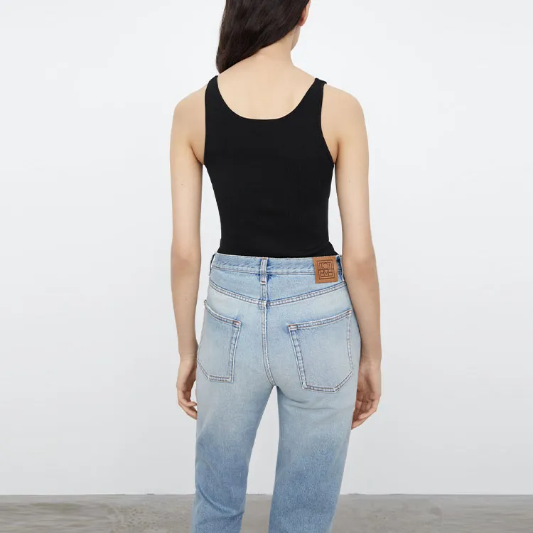 TOTEME Tank Tops Women's Black-2