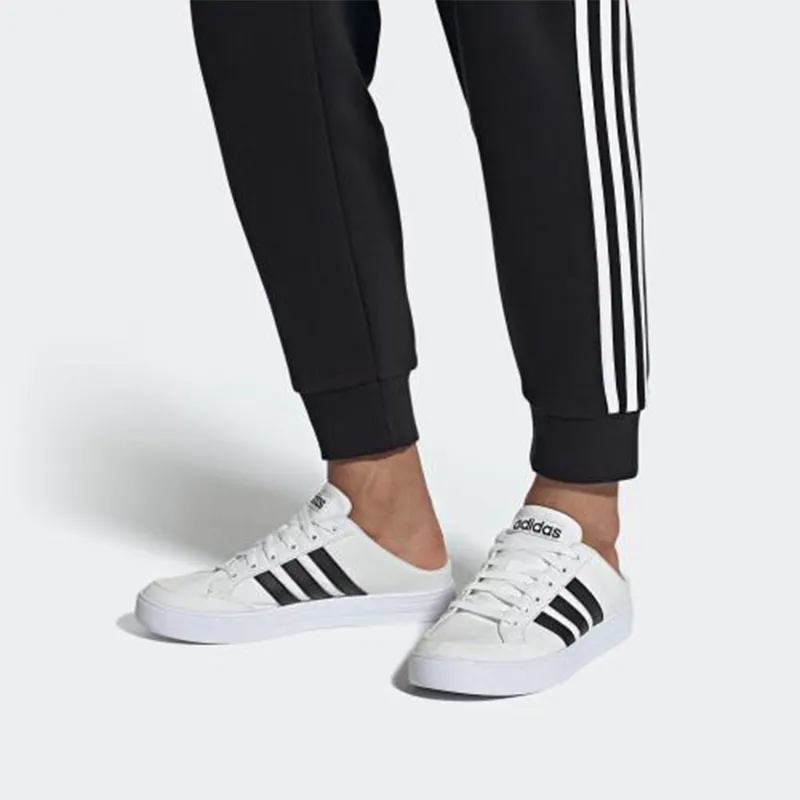 Adidas Neo Vs Set Mule 'White Black'-6
