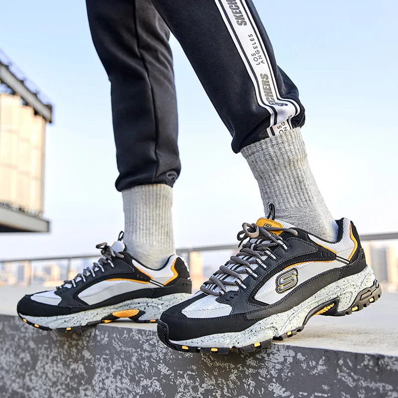 Skechers Stamina Low Running Shoes Black-5