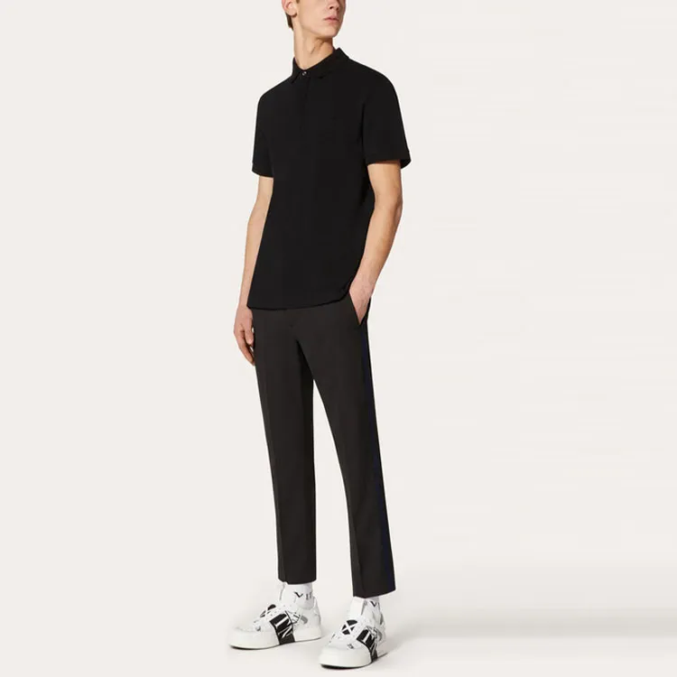 Valentino Polo Shirts Men Black-1