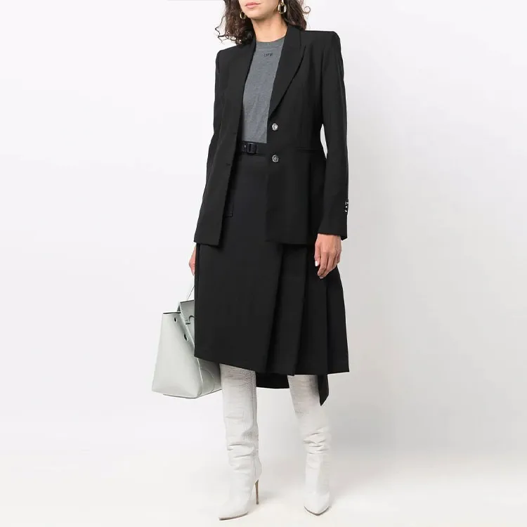 OFF WHITE FW21 Business Suits Women's Black-2