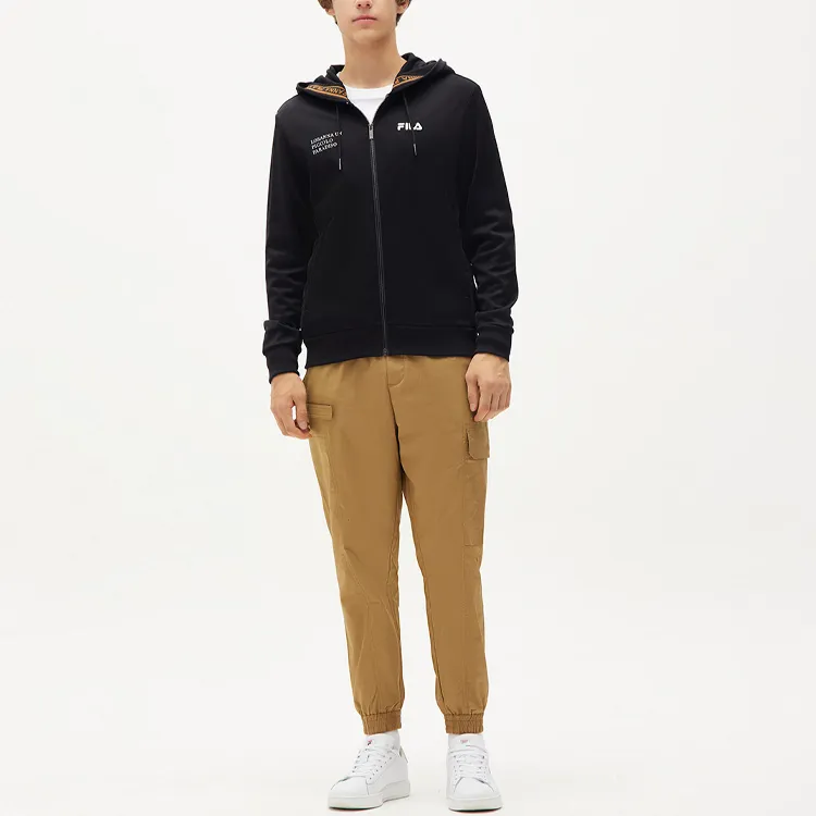 FILA Jackets Men Jet Black-2