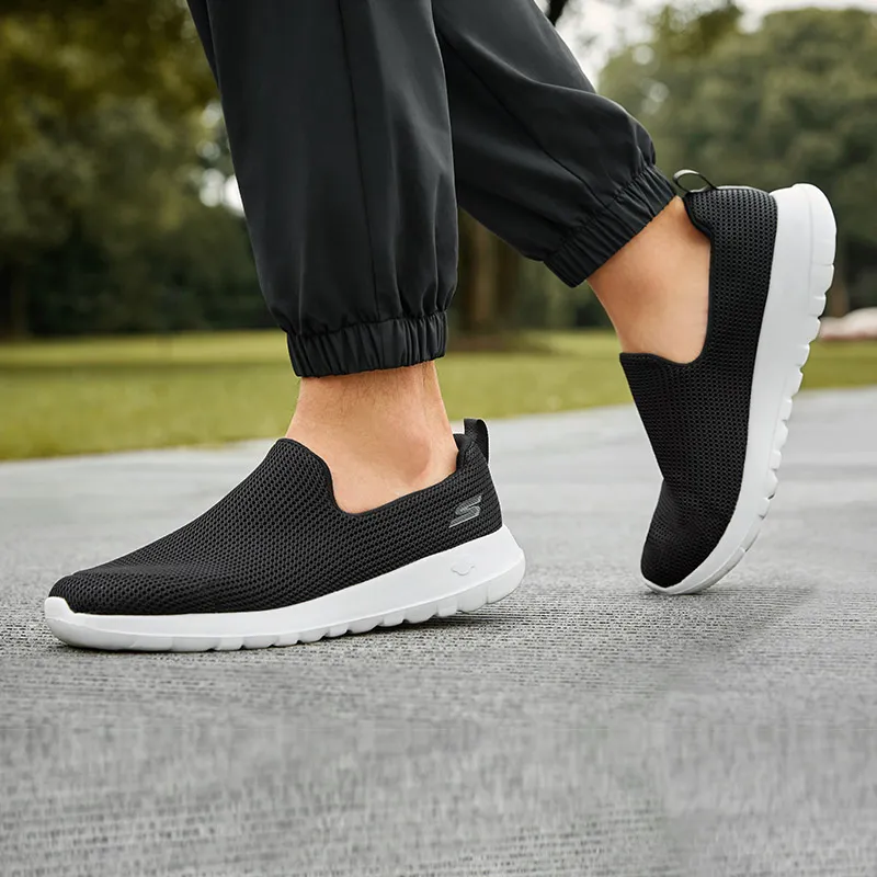 Skechers Go Walk Black Slip On-5