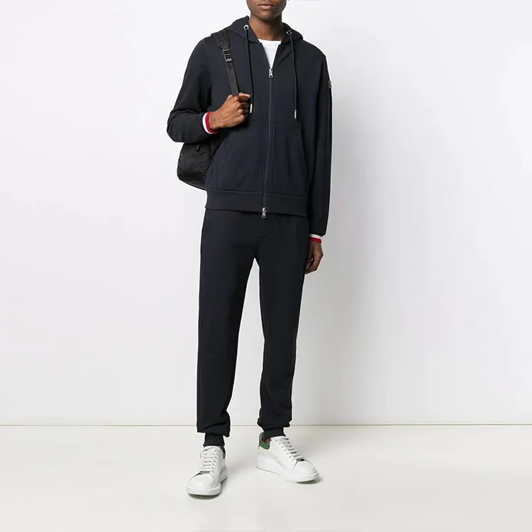 Moncler Sweatshirts Men Black-2
