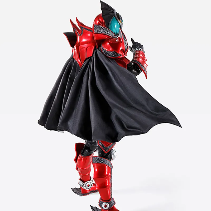BANDAI Kamen Rider Kiva Bandai SHF Real Bone Carving, Kamen Rider Dark Kiva 15cm Gothic Scale Figures-5