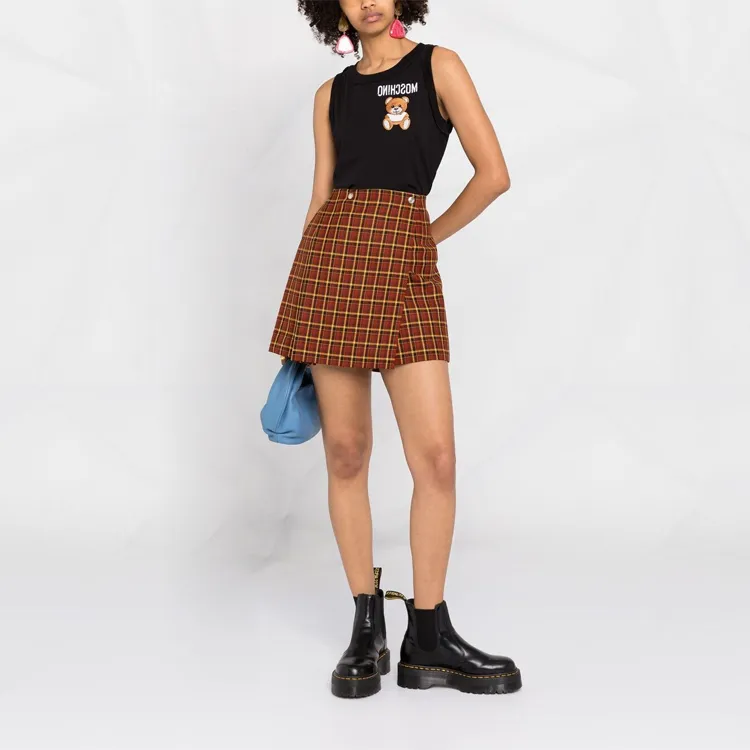 MOSCHINO Sleeveless Sports Shirts Women's Black-3