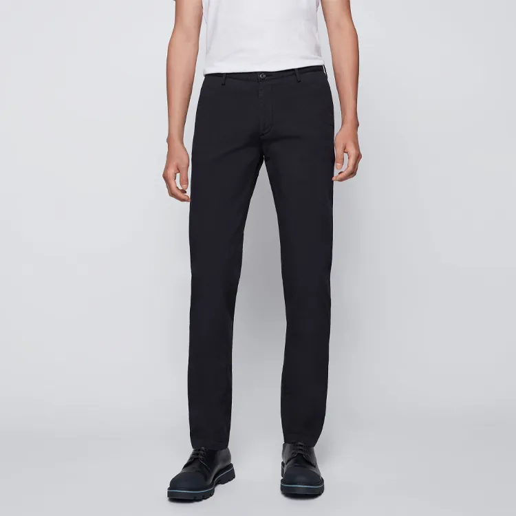 HUGO BOSS Casual Pants Men Dark Blue-4